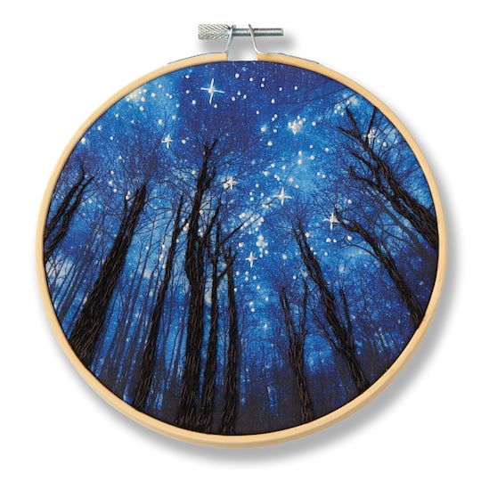 Night Sky Embroidery Kit by Loops &#x26; Threads&#xAE;